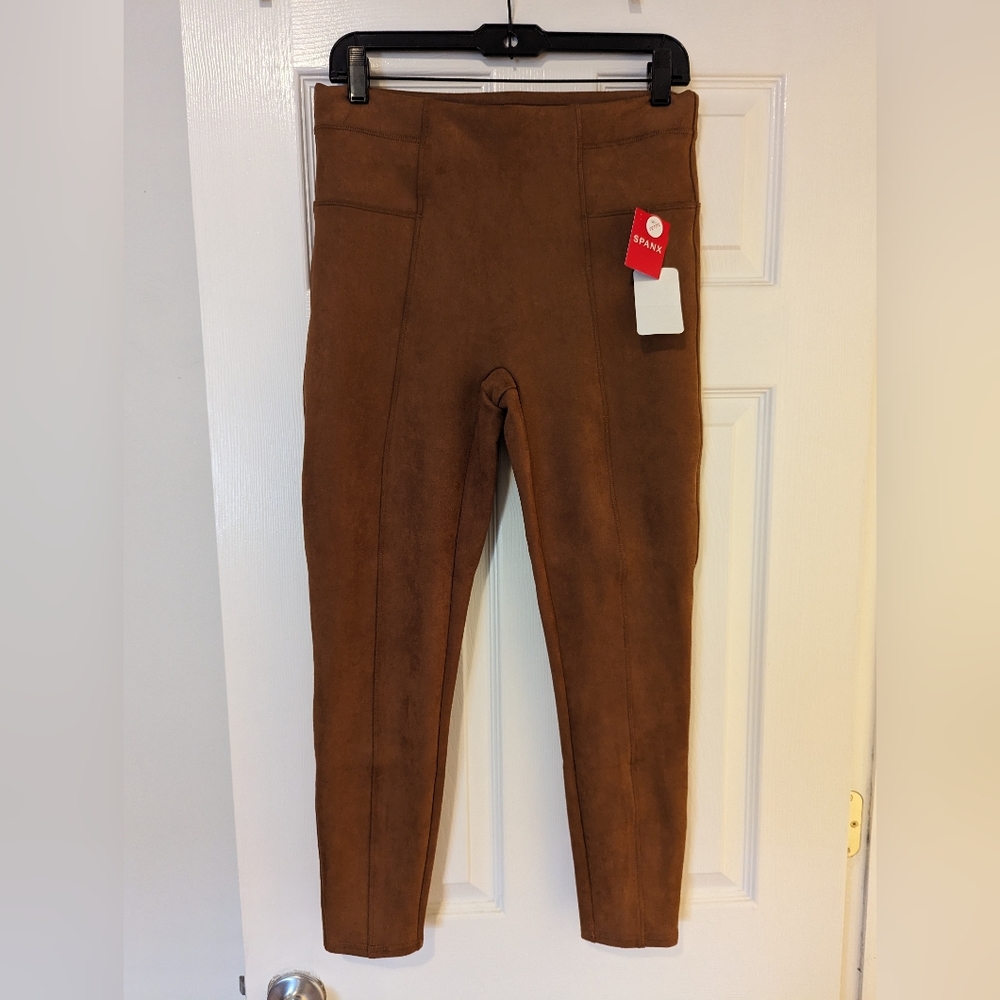 Spanx Faux Suede Leggings